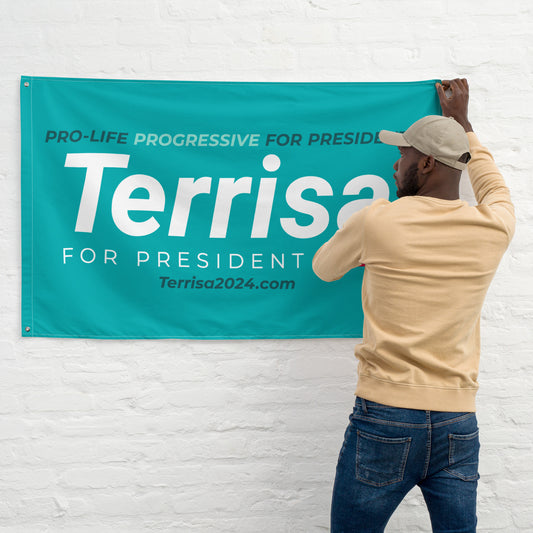 Terrisa 2024 campaign flag